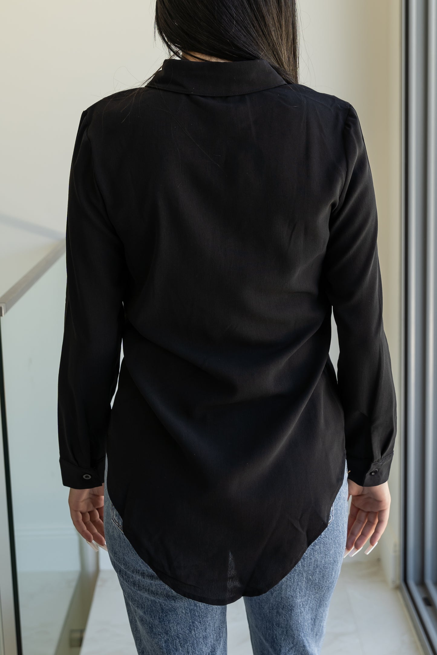 Button Up Long Shirt