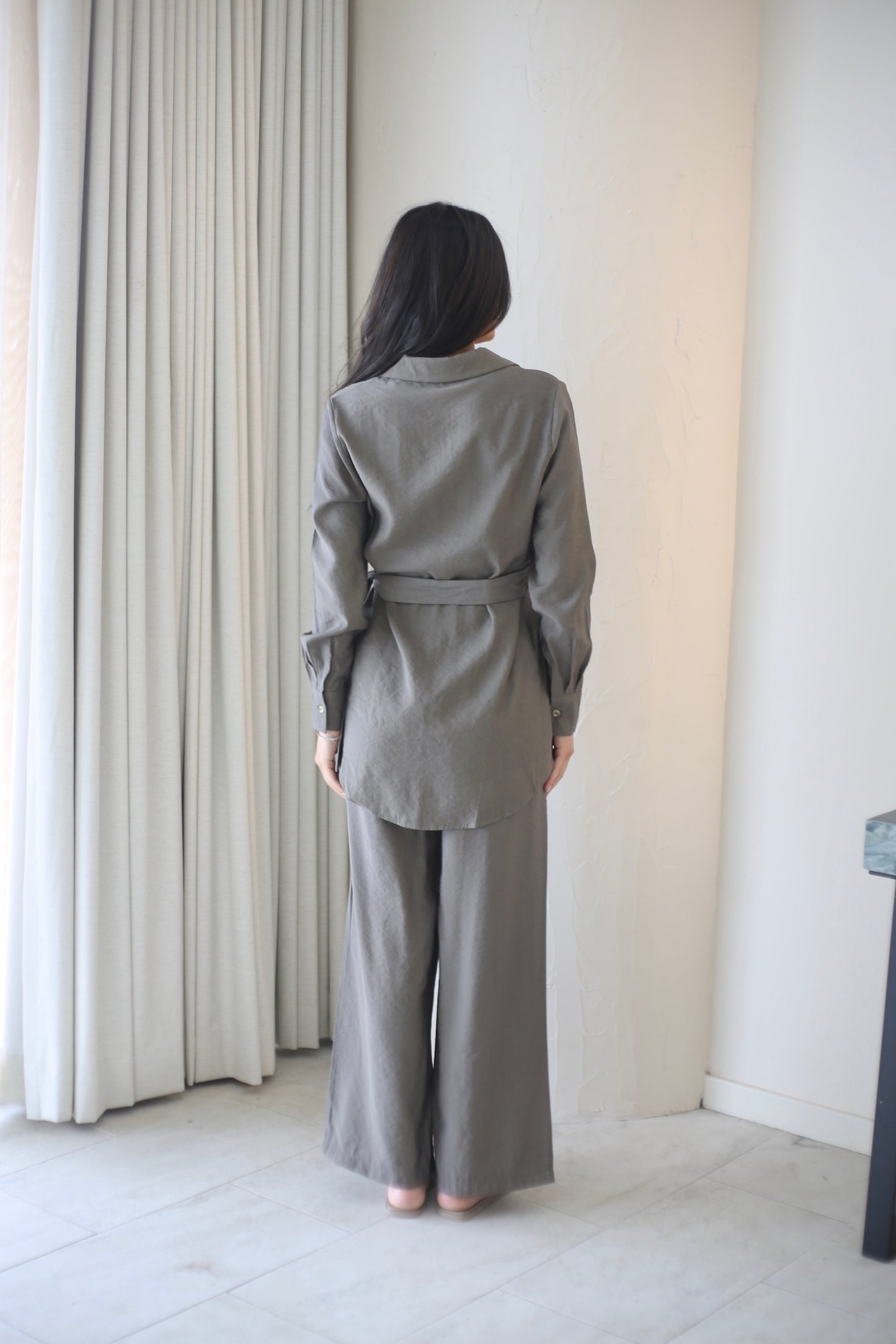 Belle Bamboo Set - Stone Grey