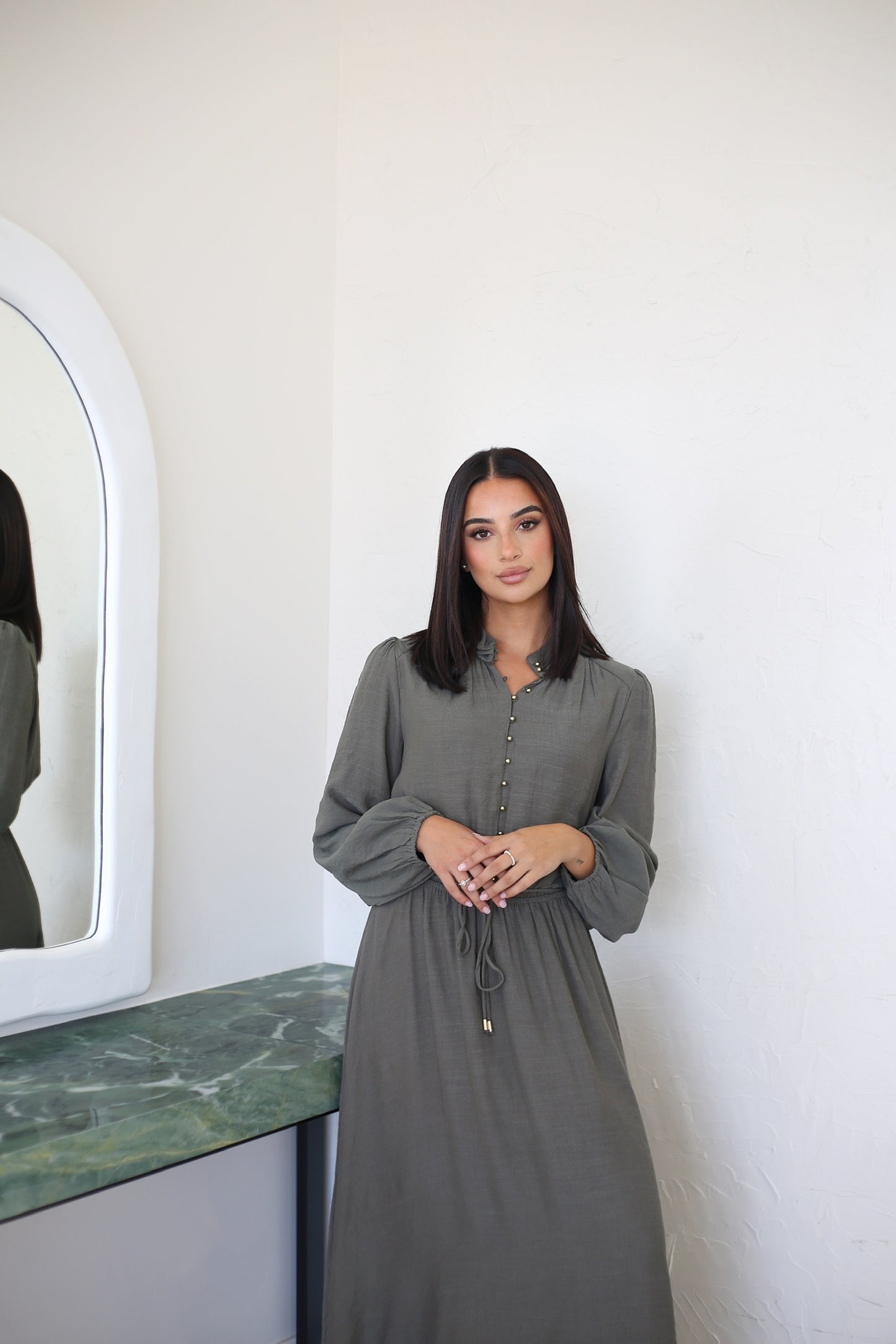 Caroline Maxi - Khaki