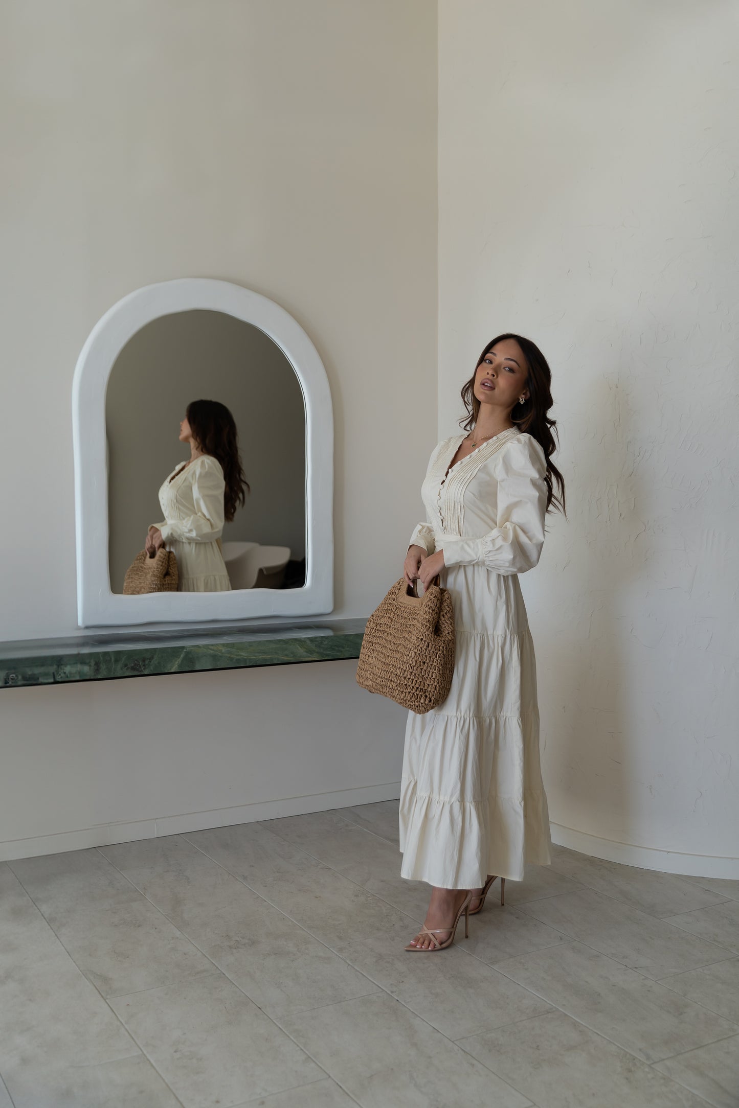 Grace Maxi Dress- Cream