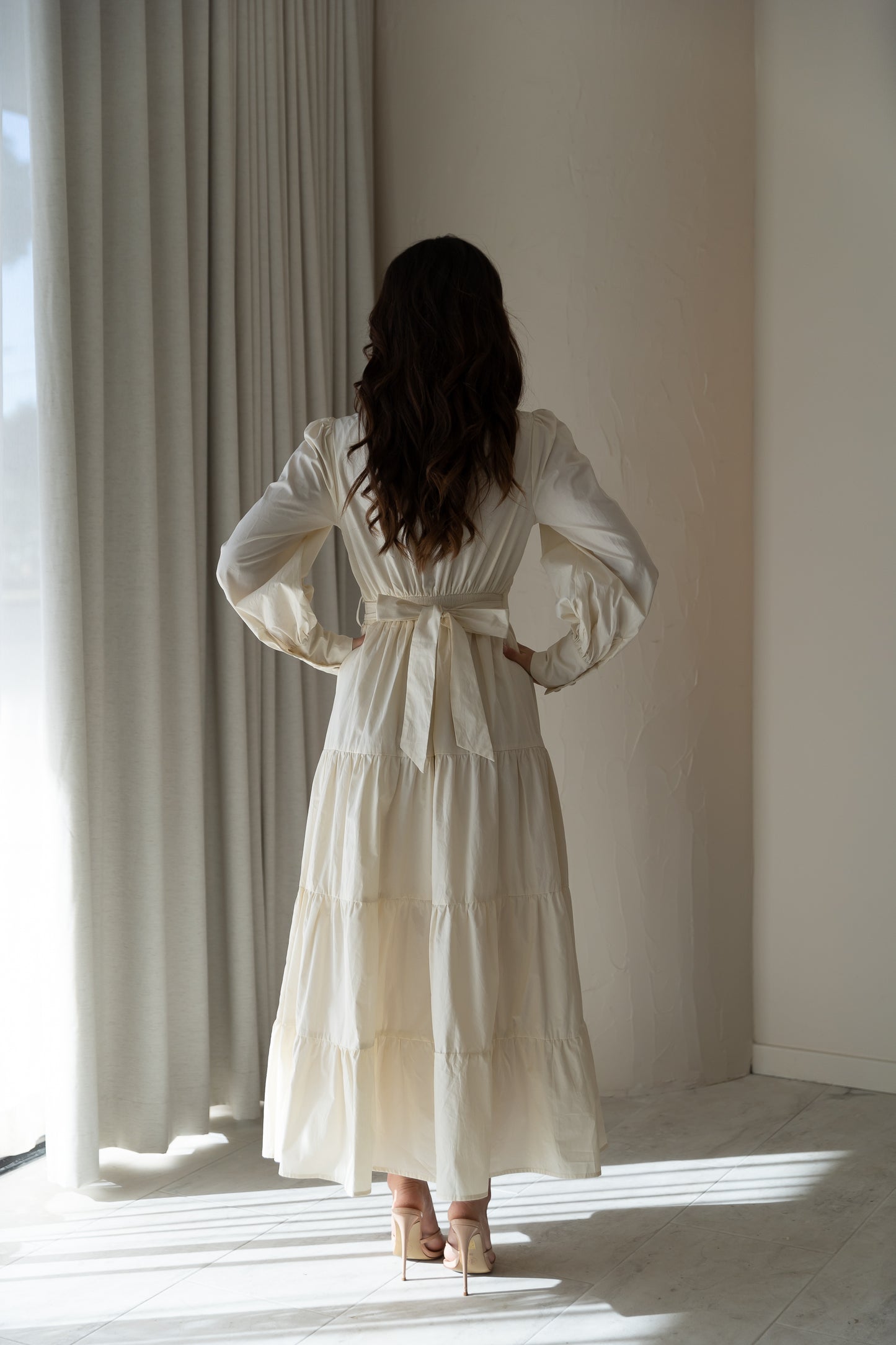 Grace Maxi Dress- Cream