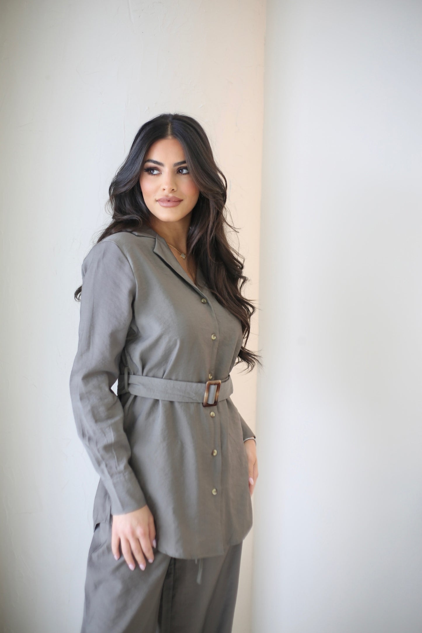 Belle Bamboo Set - Stone Grey