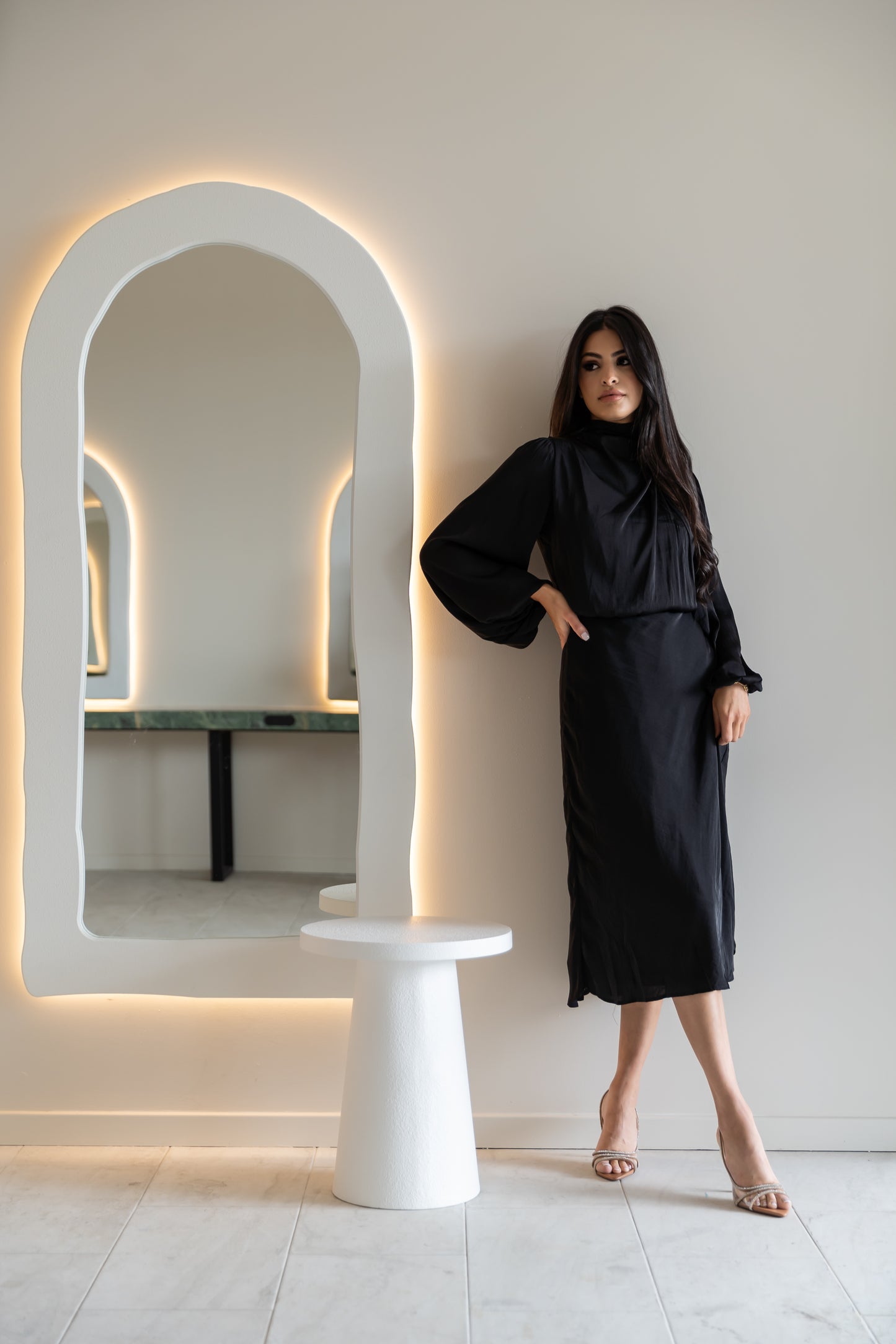 Lalita High Neck Dress