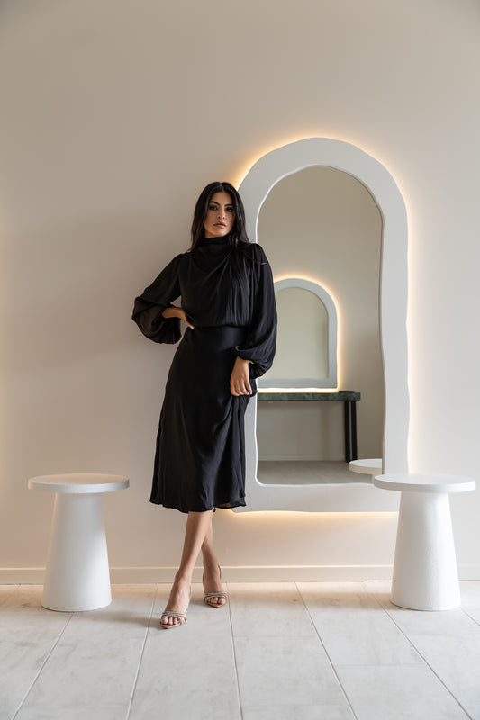 Lalita High Neck Dress