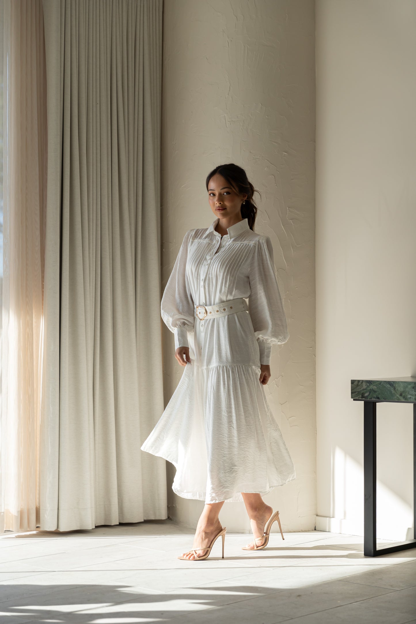 Scarlett Maxi Dress- White
