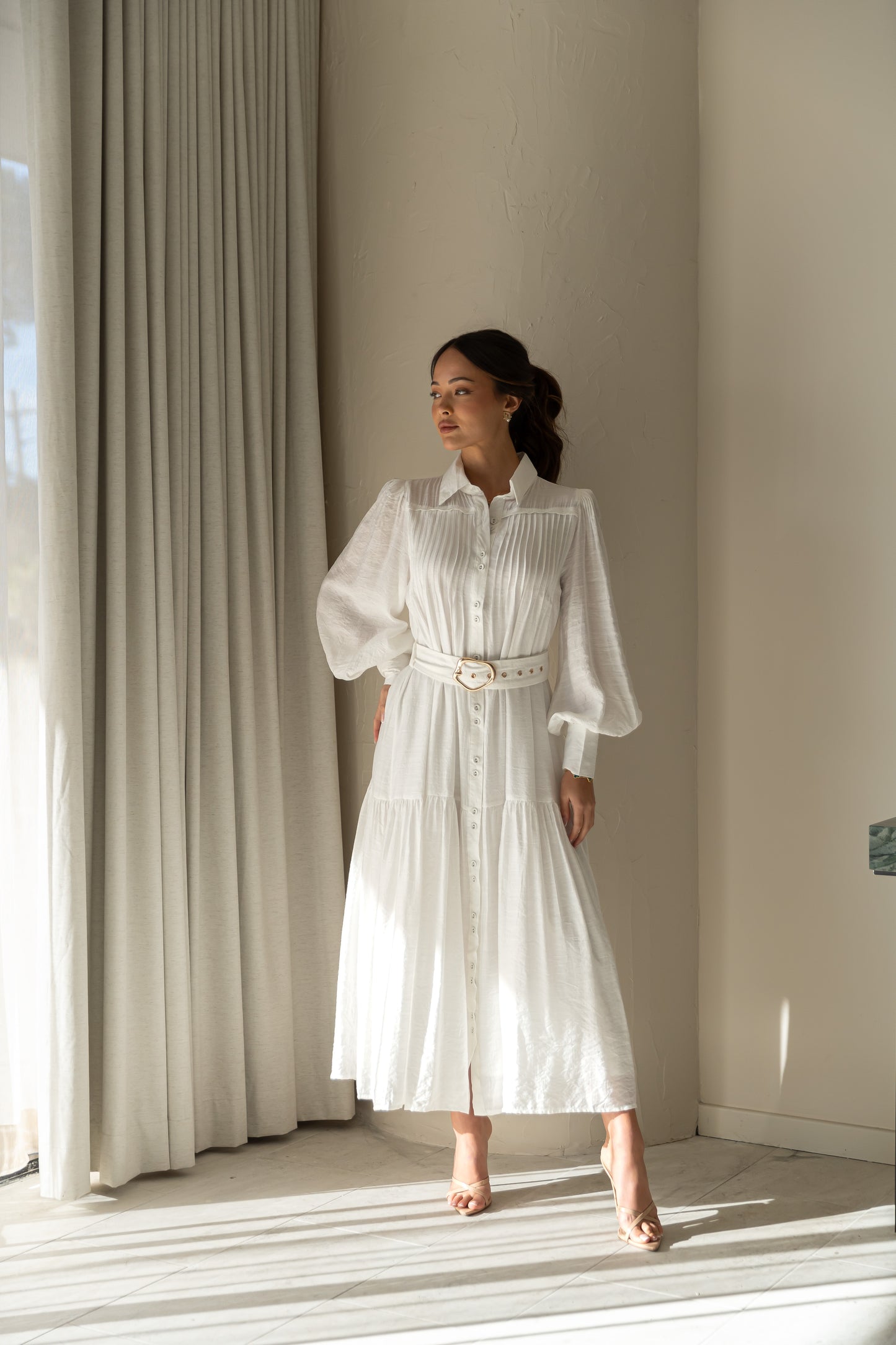 Scarlett Maxi Dress- White