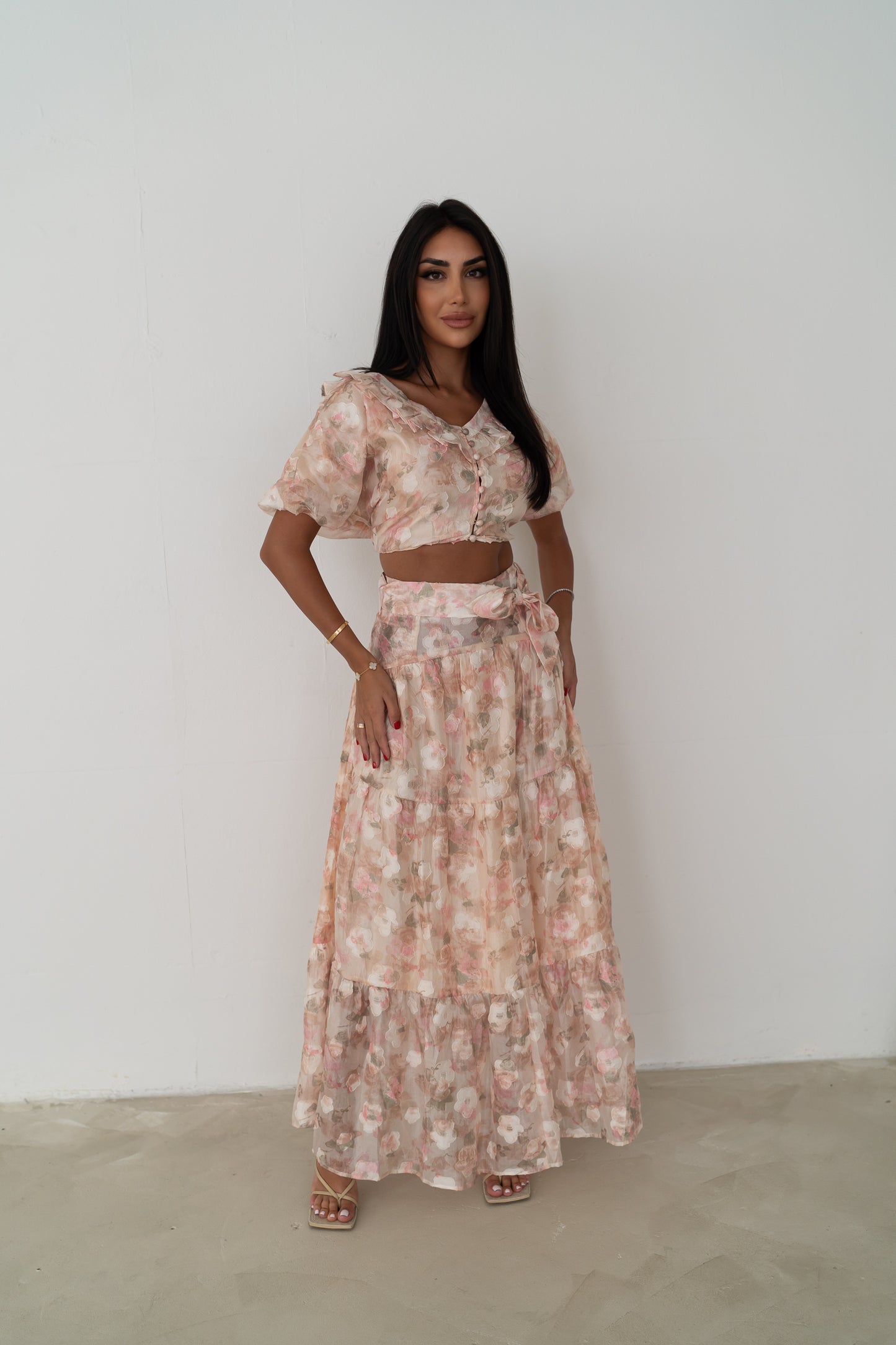 Azalea Balloon Sleeve Top