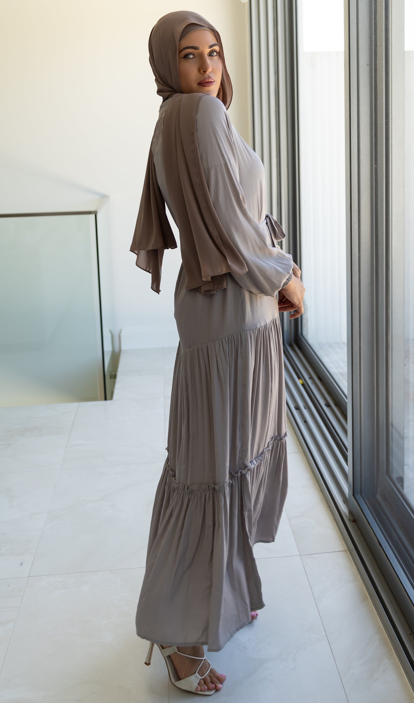 Grey Maxi Dress