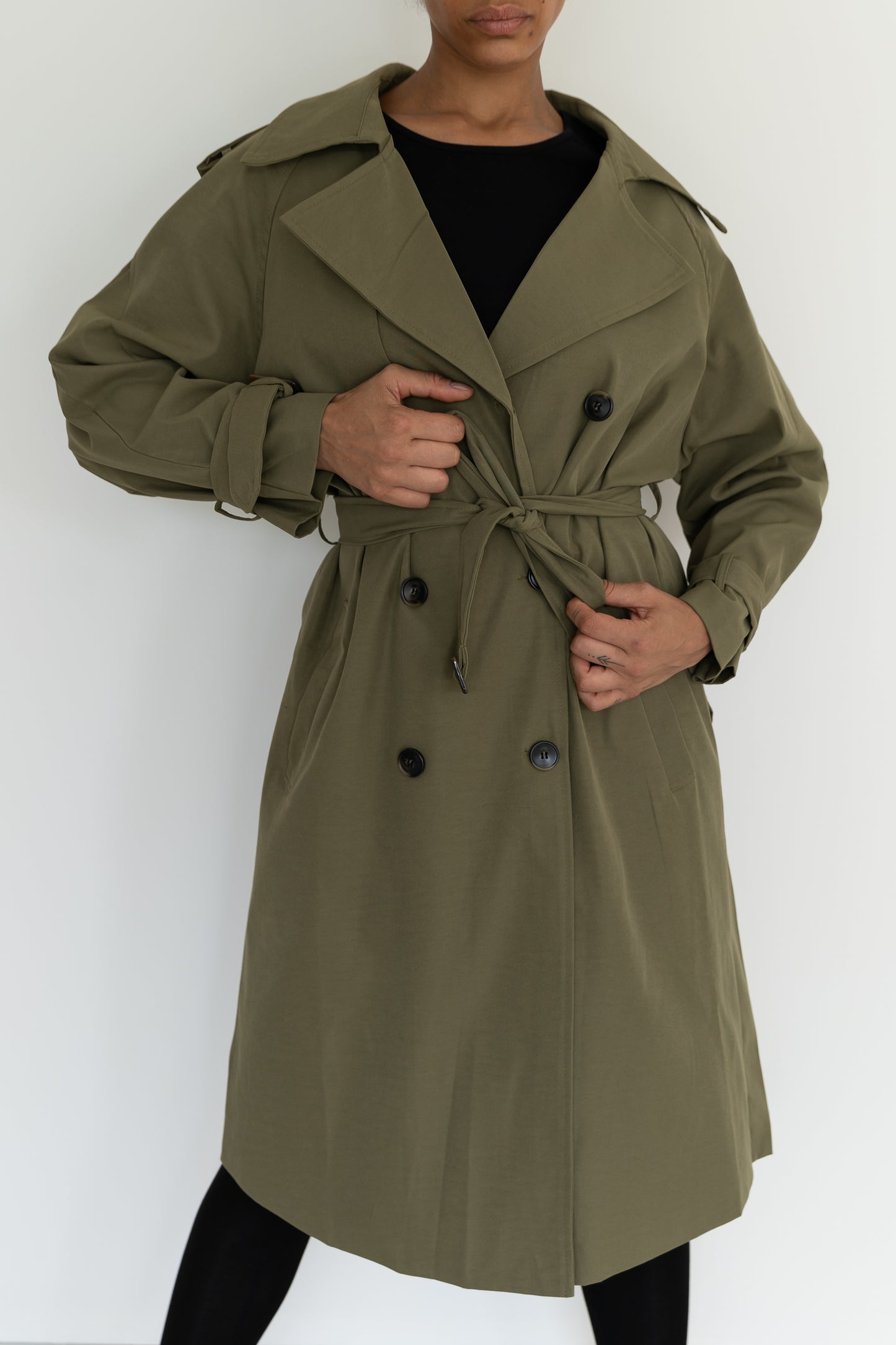 The Staple Trench - Khaki